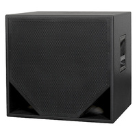 SINGLE 18" DIRECT RADIATING SUBWOOFER, NON-POWERED
